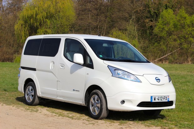 Le look singulier du Nissan e-NV200