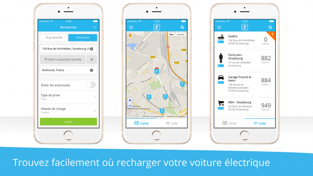 ChargeMap recherche mobile