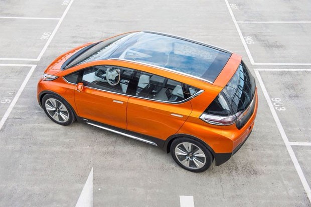 Chevrolet Bolt EV - Vue aérienne