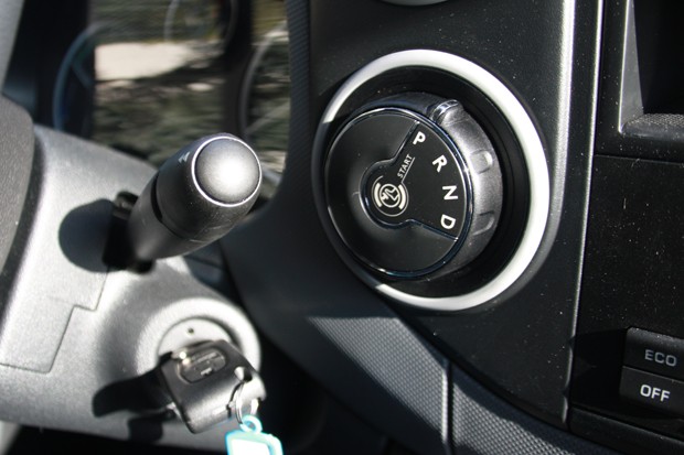 La molette de selection de vitesse du Partner électrique