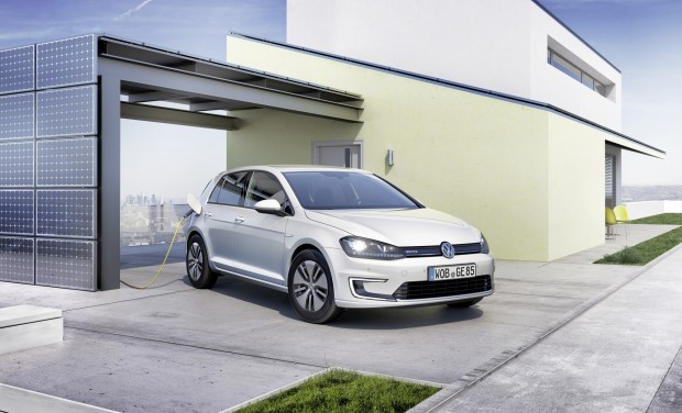 La Volkswagen e-Golf en charge