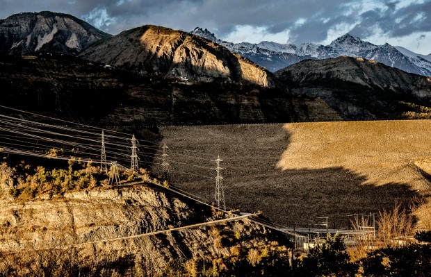 Christian LEMELE - Barrage de Serre Ponáon en France - Flickr CC