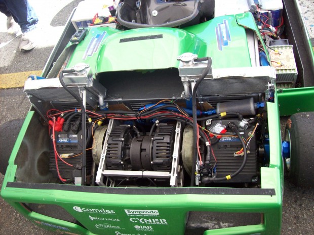 La motorisation du karting pile à combustible hydrogène Forze II