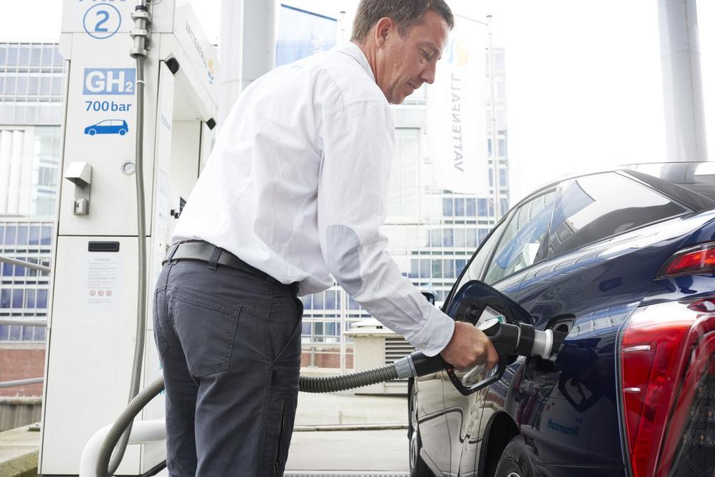 Ravitaillement Toyota Mirai