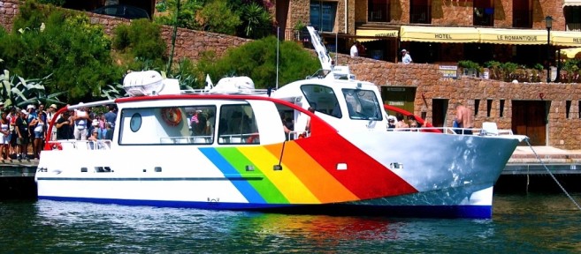 Bateau hybride en Corse.