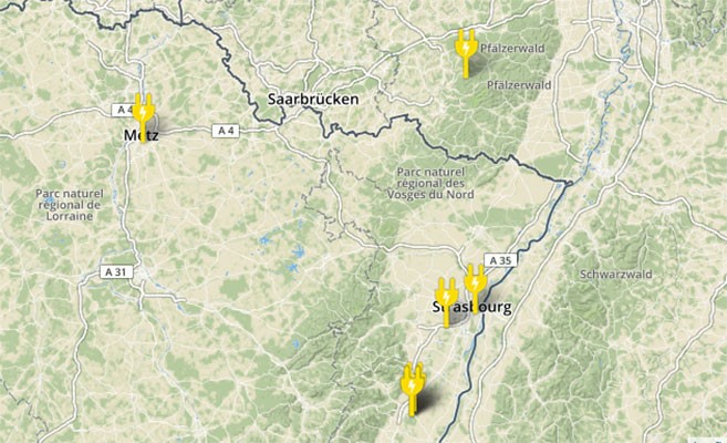 Réseau bornes recharge Freshmile Services