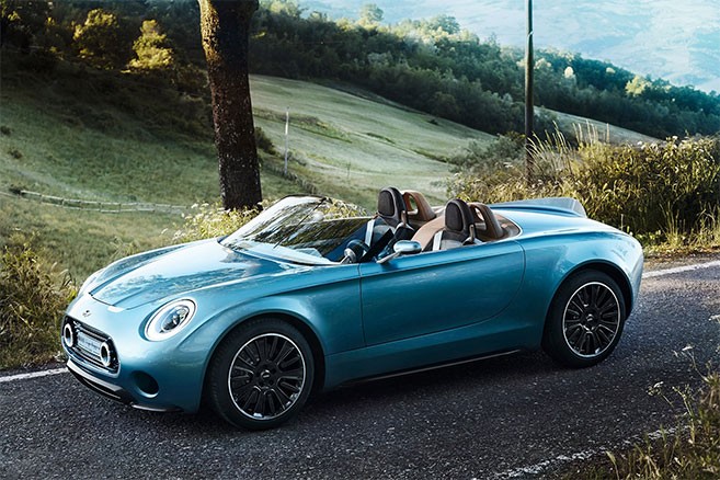 Mini Supperleggera : un roadster 100 % électrique présenté par Mini en 2014
