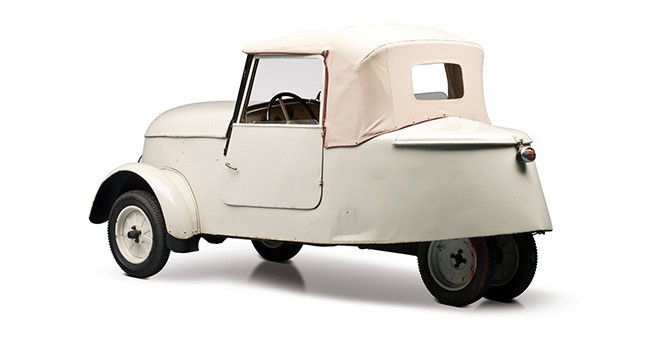 Le train arrière de la Peugeot VLV