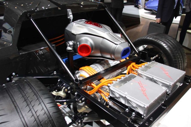 Le prolongateur à Turbine de Techrules et sa supercar électrique