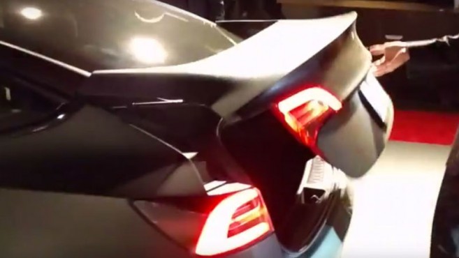 Le coffre de la Tesla Model 3