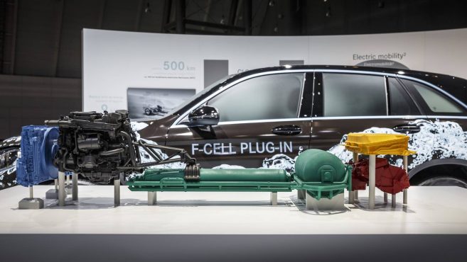 Fonctionnement de la Mercedes GLC F-Cell