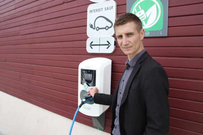 Romain Vincent, Gérant de la société Plus de Bornes