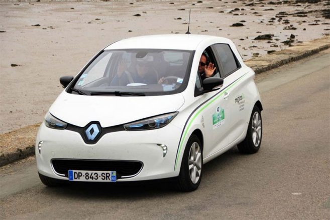 Renault Zoé - Passage du Gois