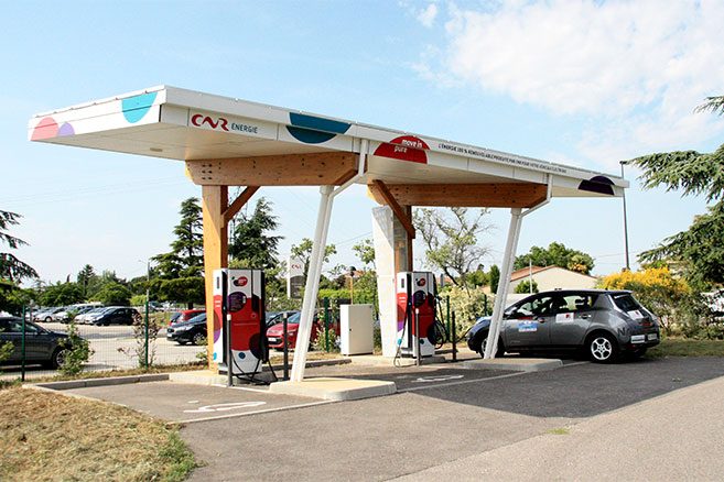 Station de charge rapide de la CNR