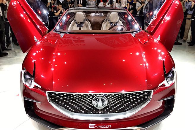 MG E-Motion - Salon automobile Shanghai