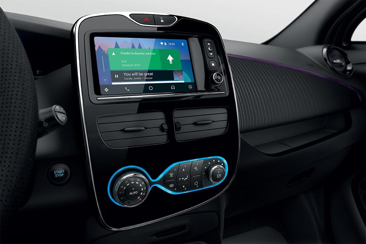 Renault Zoé système Android Auto