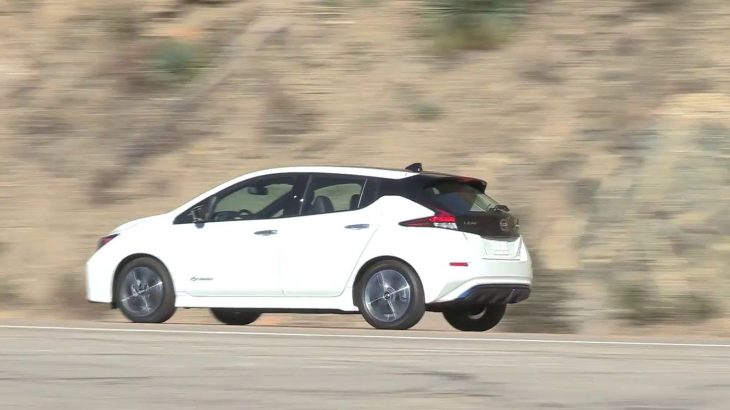 Arrière Nissan Leaf e+ 2019