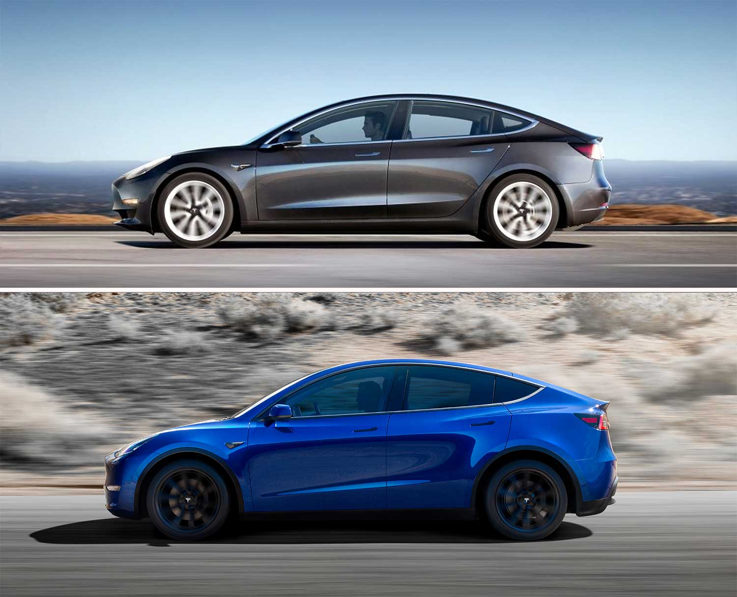 Tesla Model 3 et Model Y