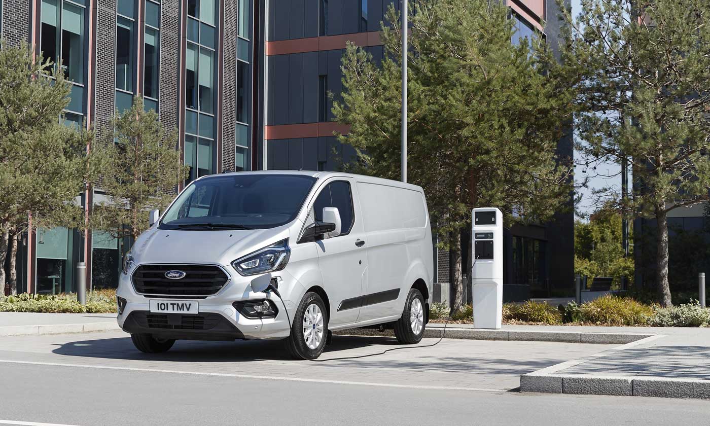 Ford Transit hybride rechargeable