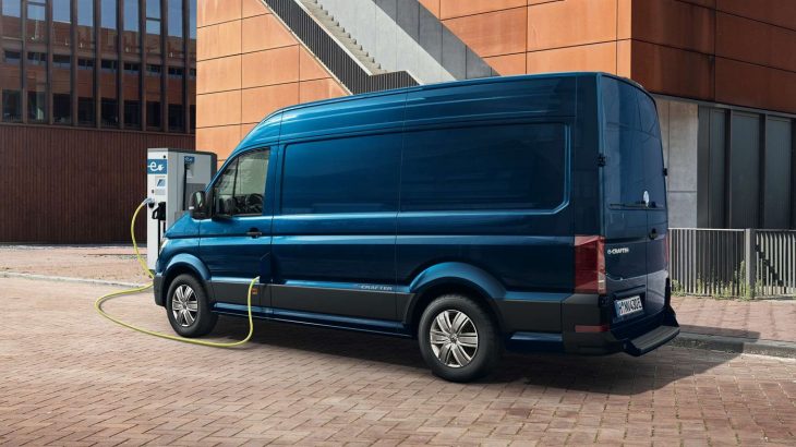 Recharge du Volkswagen e-Crafter