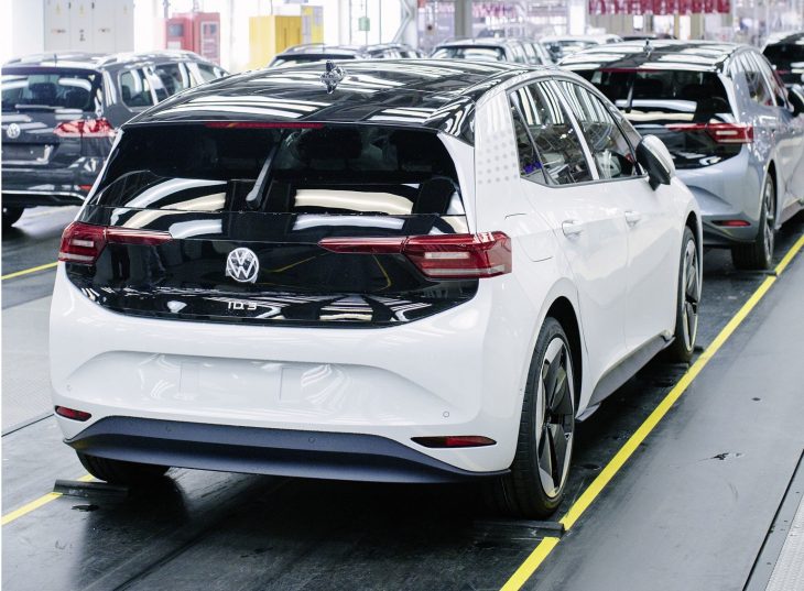 Volkswagen ID.3 usine Zwickau Allemagne