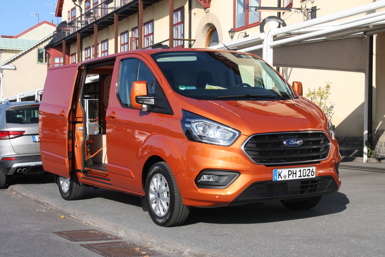 Ford Transit Custom hybride rechargeable essai 2019