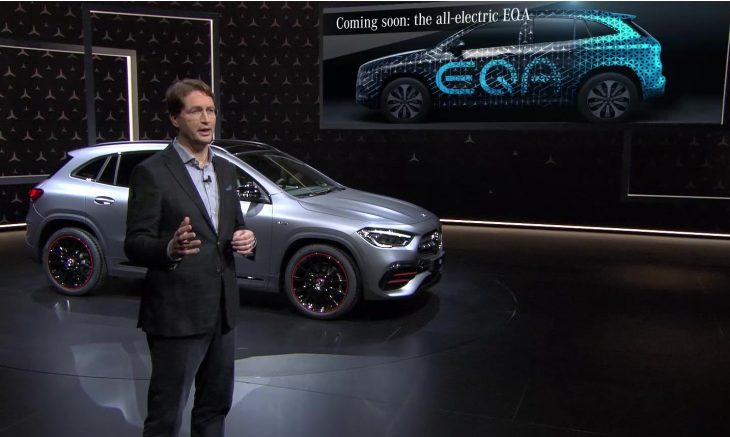 Mercedes EQA teaser