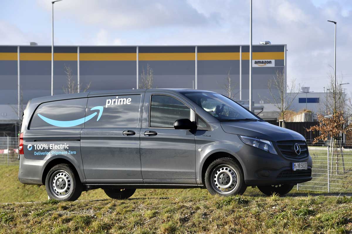Mercedes eVito Amazon 2020