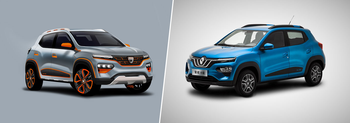 Dacia Spring vs Renault City K-ZE