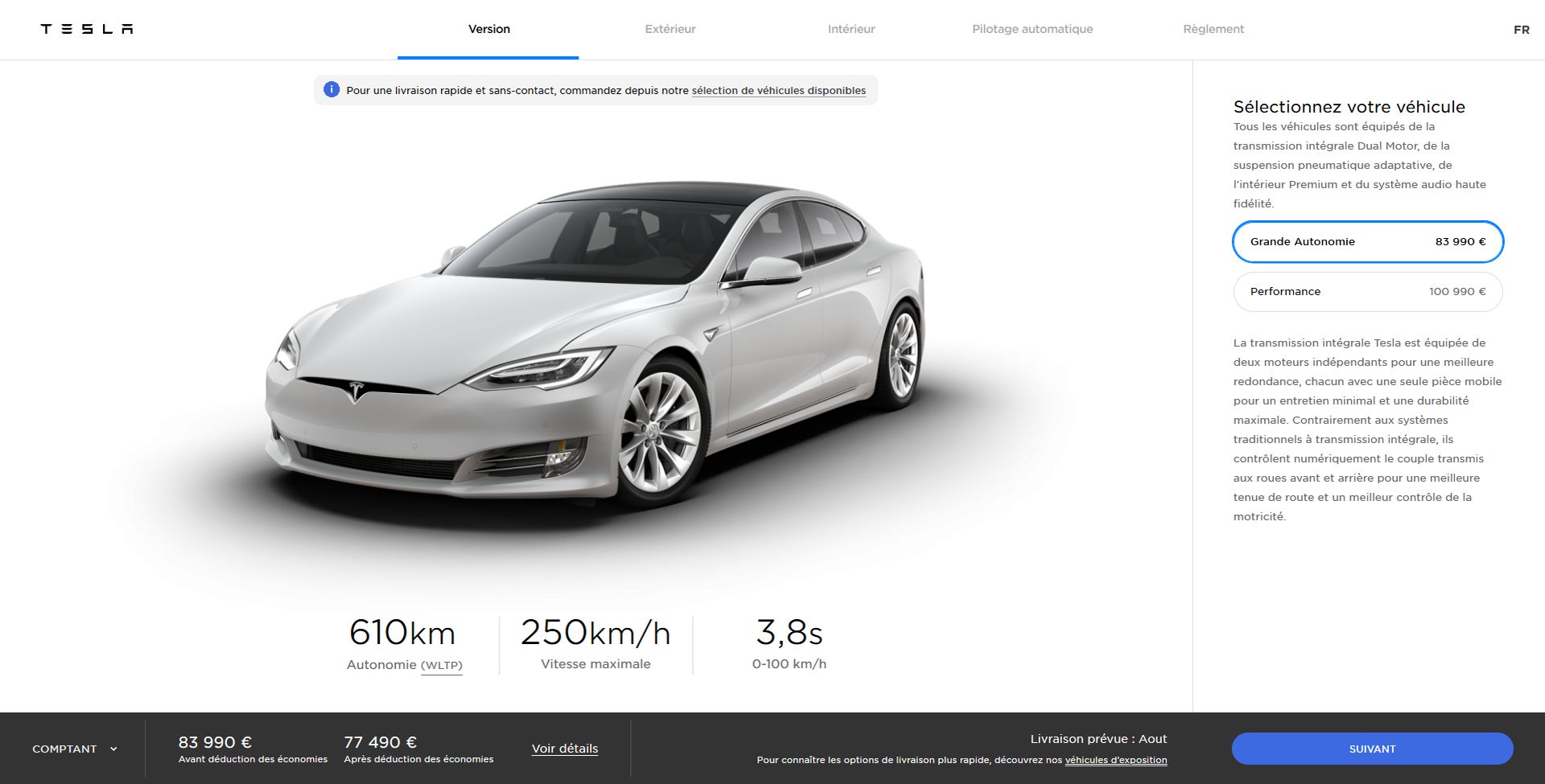 Tesla Model S 2020