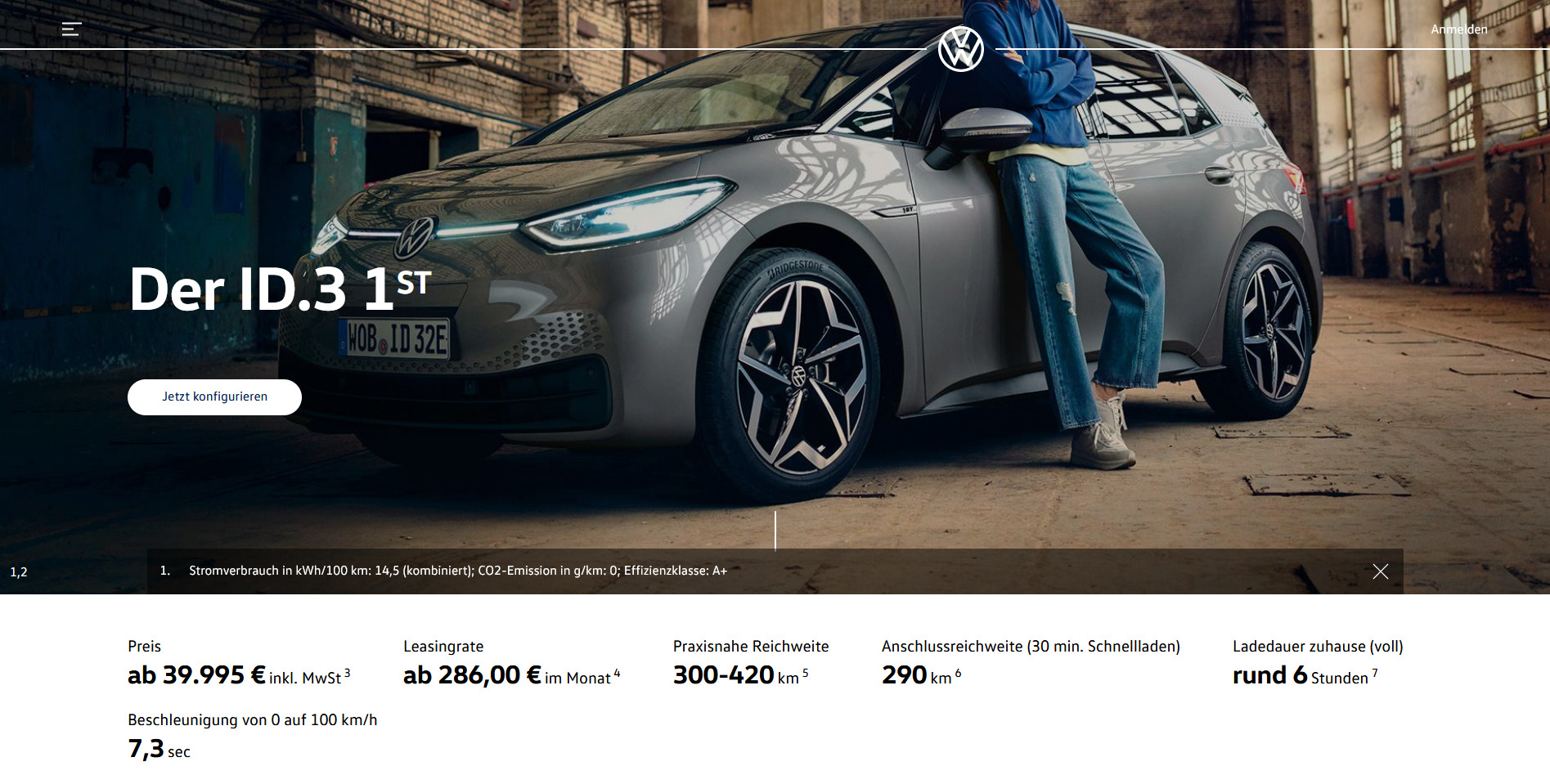 Volkswagen ID.3 1st site