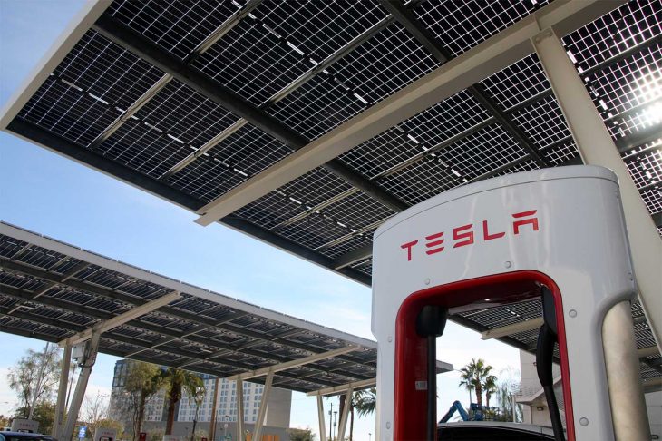 Tesla Superchargeur