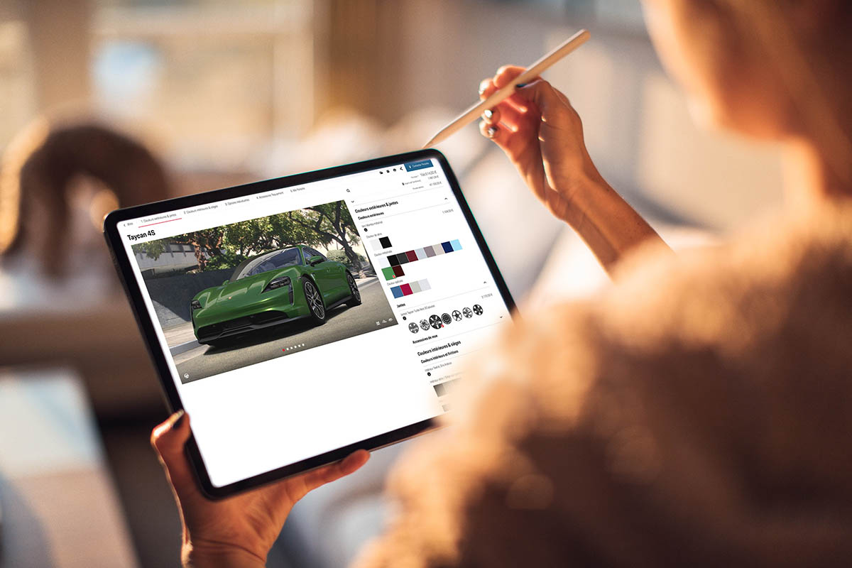 Configurateur Porsche Taycan