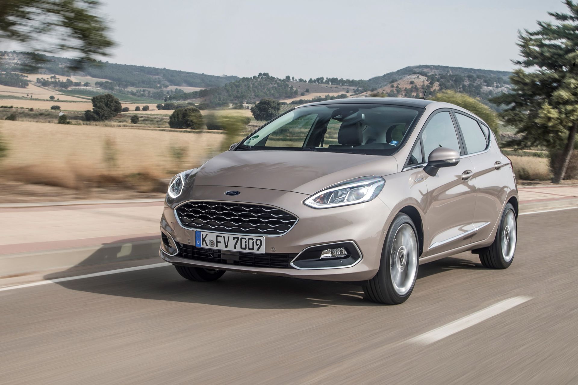 Ford Fiesta Vignale 2018 couleur gris