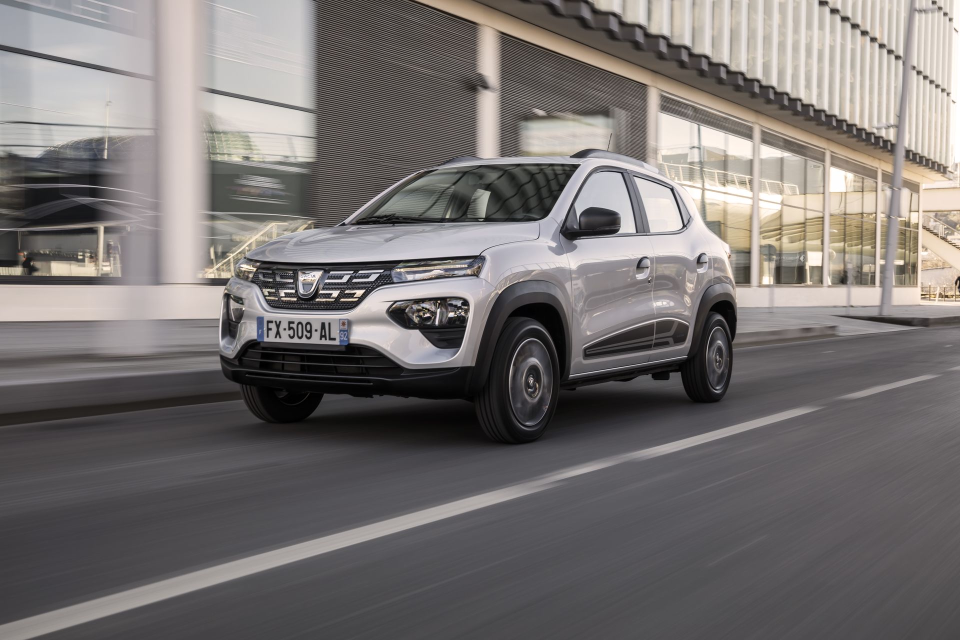La voiture lectrique Dacia Spring 2021