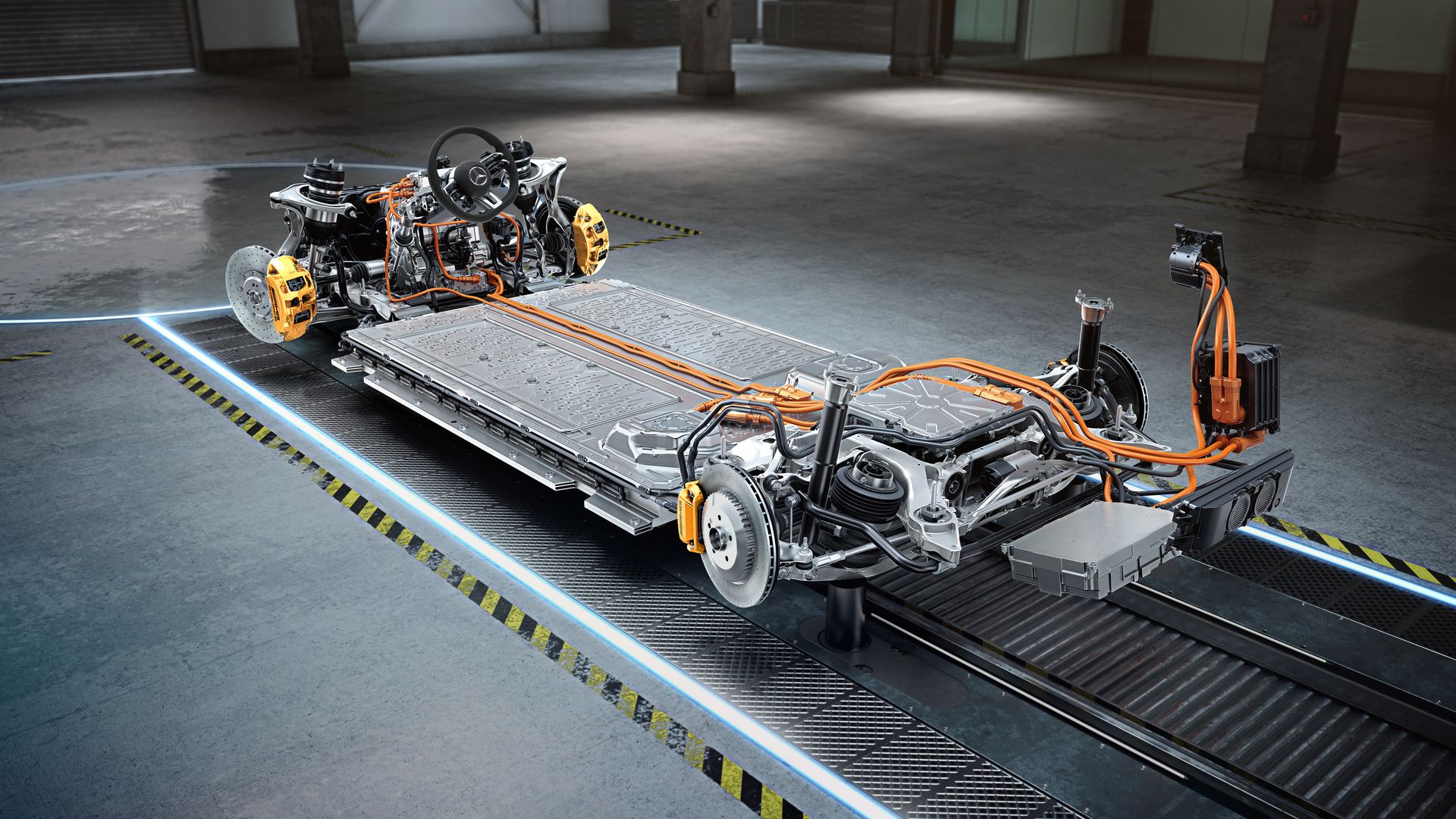 Mercedes-AMG EQS 2021 Vue technique