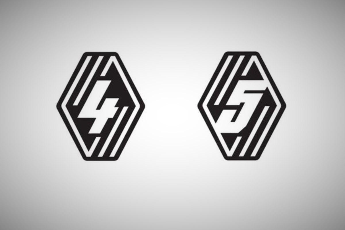 Renault 4 R4 Renault 5 R5 logos 2021
