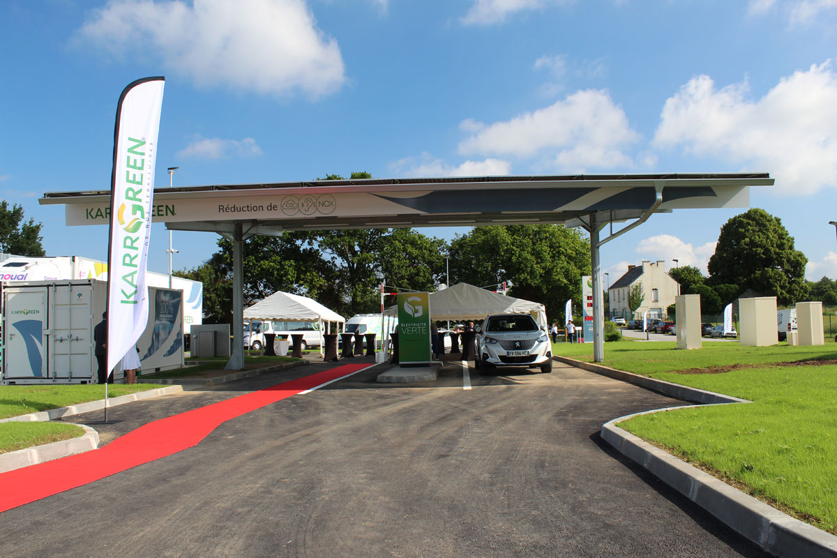 Inauguration station Karregreen de Ploërmel