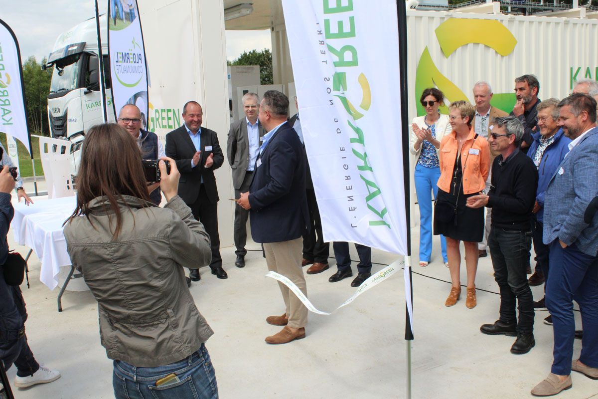 Inauguration station Karregreen de Ploërmel