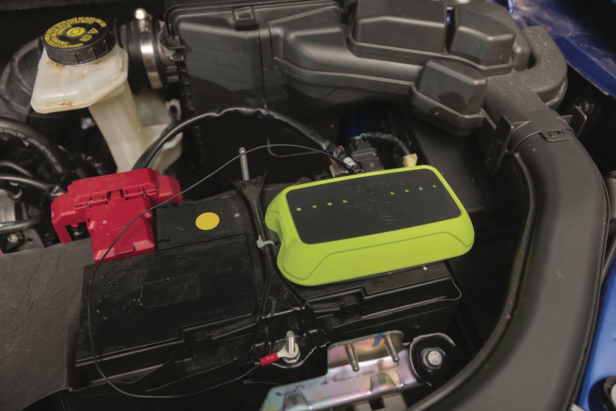 Exemple d'installation du boîtier E85 FFED