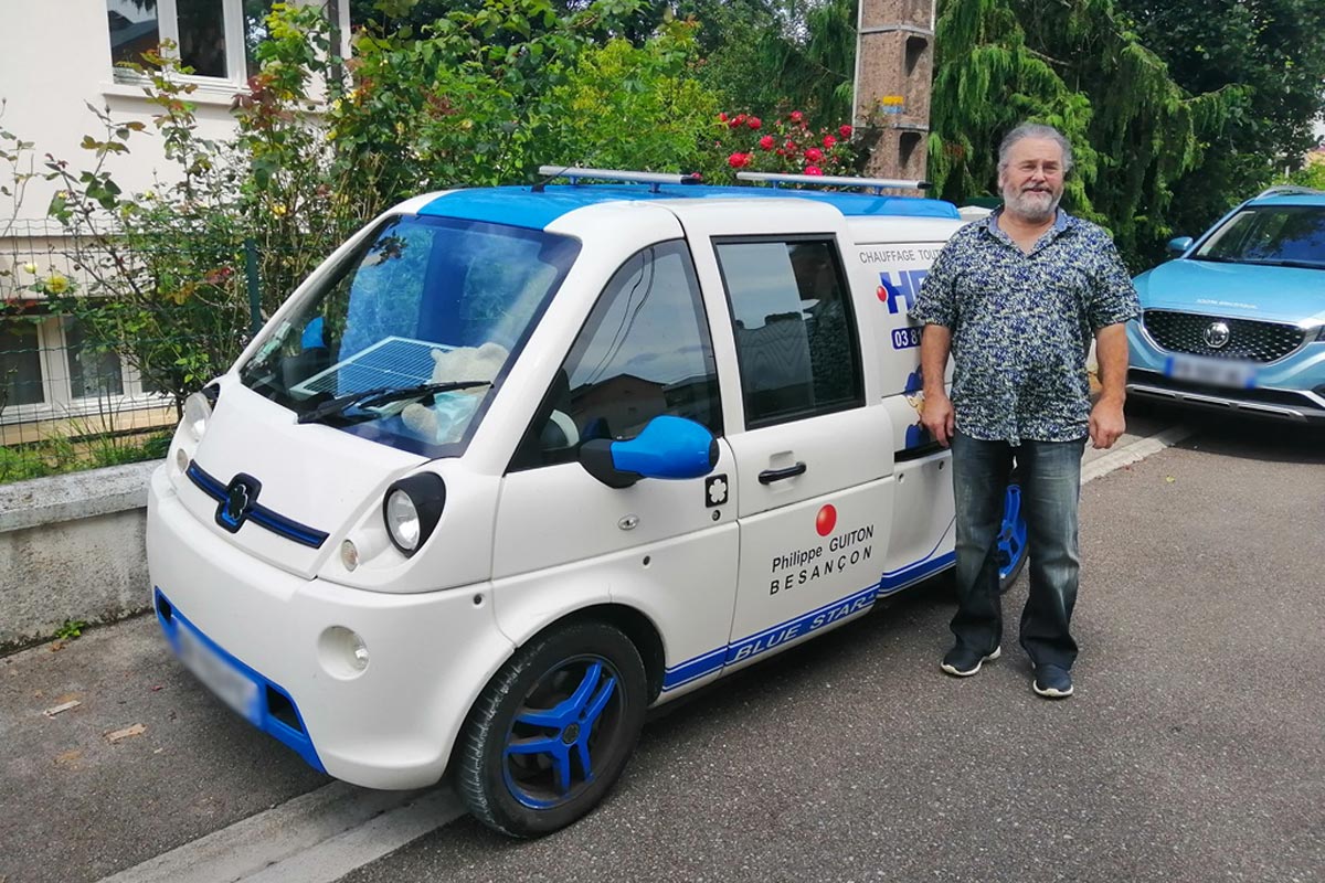 Philippe Guiton et sa Mia