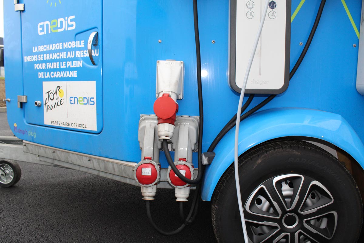 Station de recharge mobile Drop'n Plug