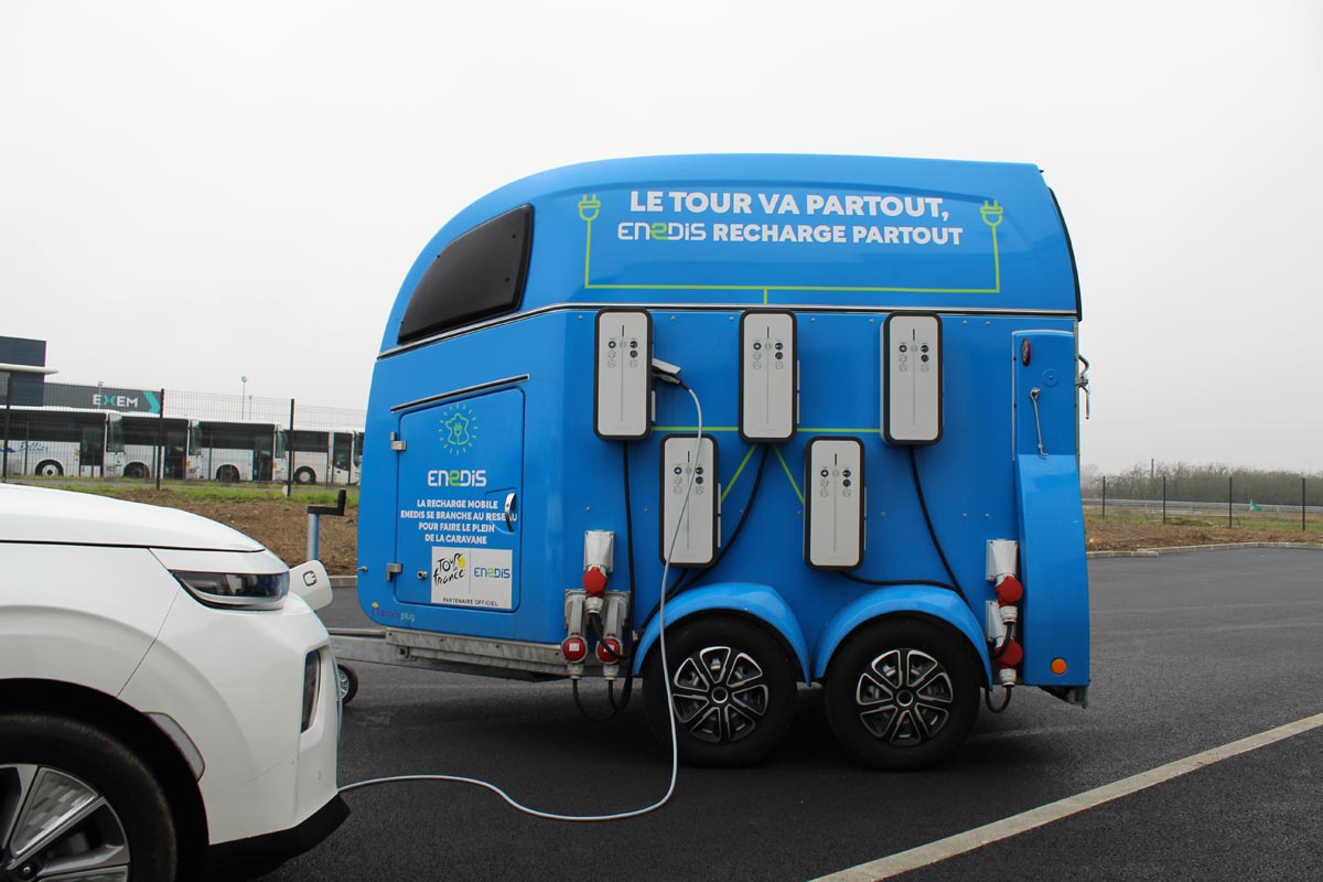 Station de recharge mobile Drop'n Plug