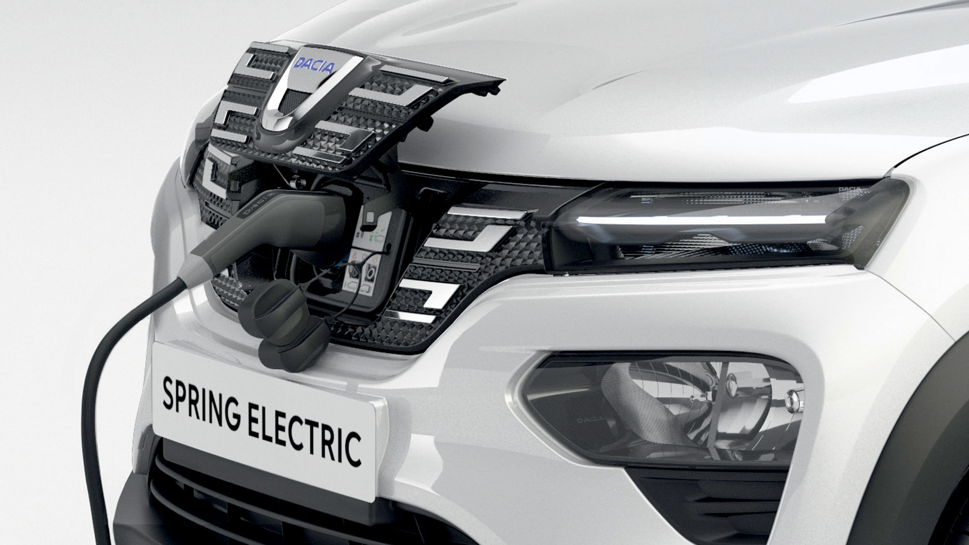 Dacia Spring - Prise de recharge