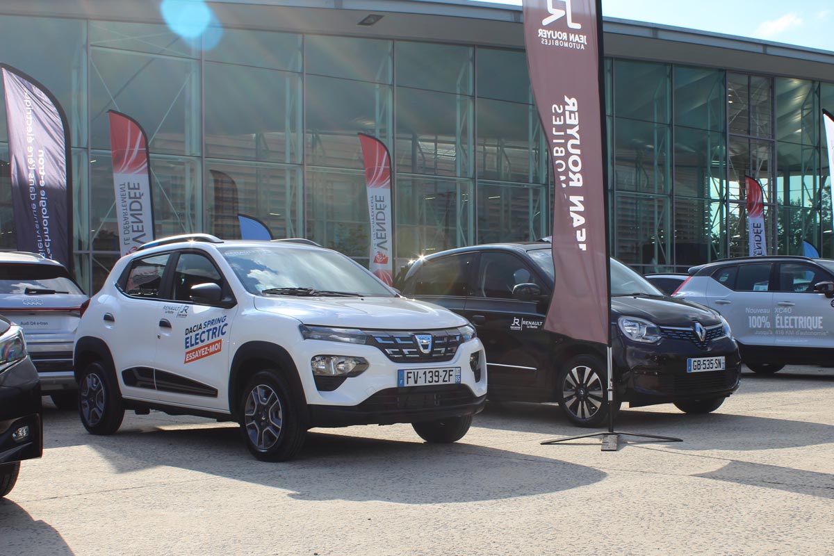 Dacia Spring et Renault Twingo
