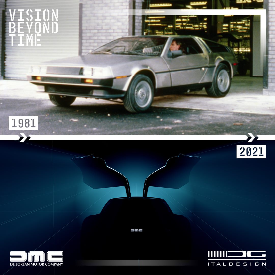 ItalDesign DeLorean électrique 2021