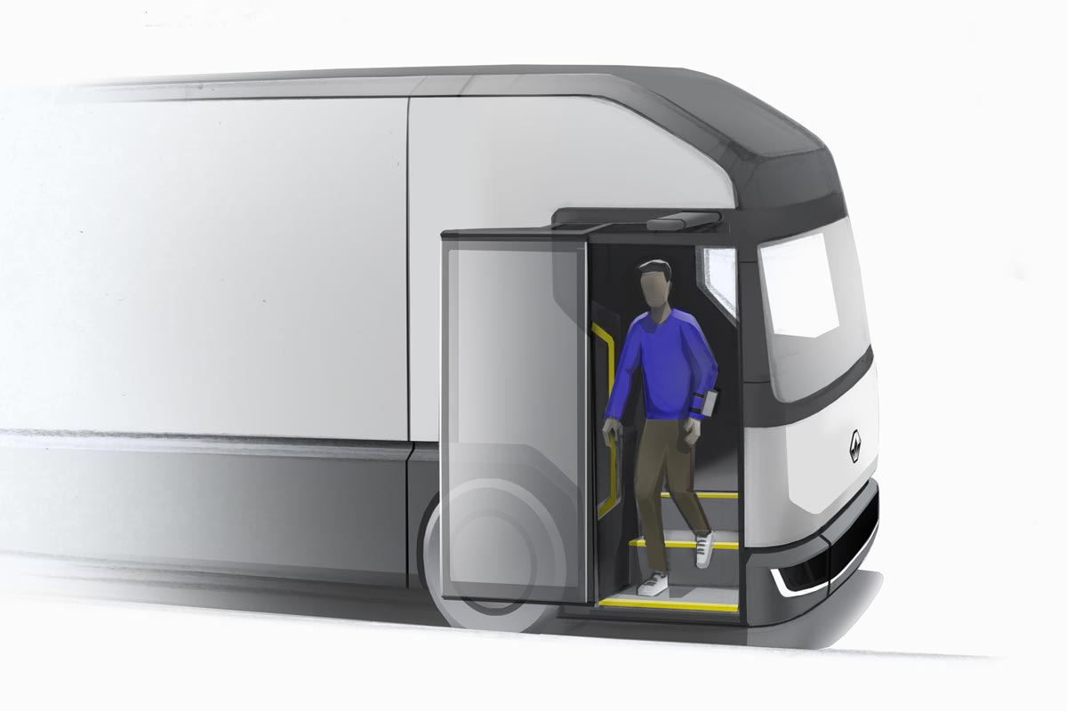 Camion électrique Renault Trucks Projet Oxygen