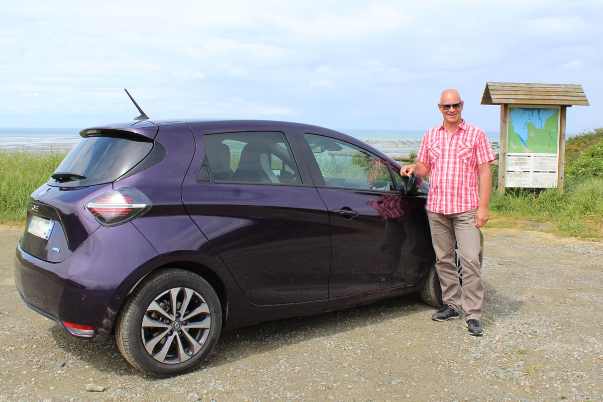 Pascal Houssard et sa Renault Zoé 2
