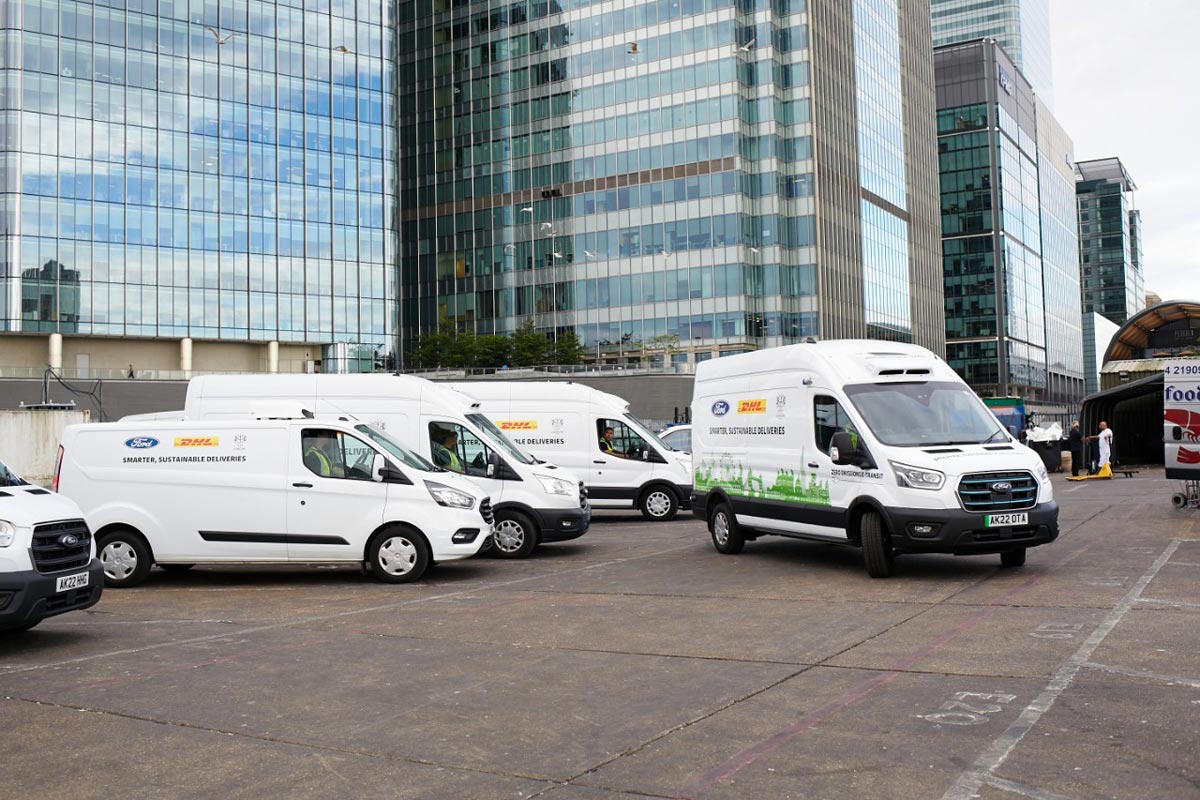 Livraison partagée au vieux marché de Billingsgate