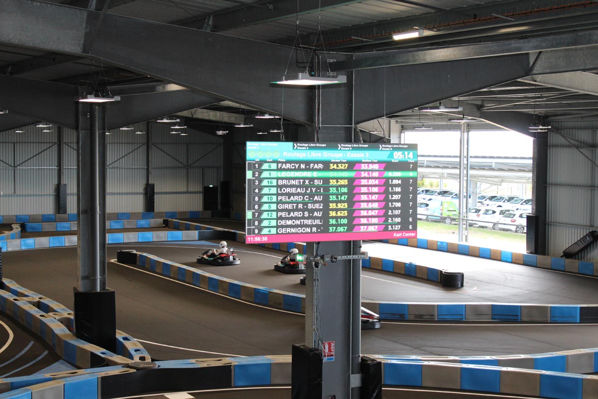 Karting électrique indoor de Fontenay-le-Comte